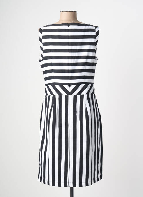 Robe mi-longue noir STREET ONE femme