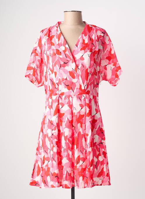 Robe mi-longue rose MOLLY BRACKEN femme