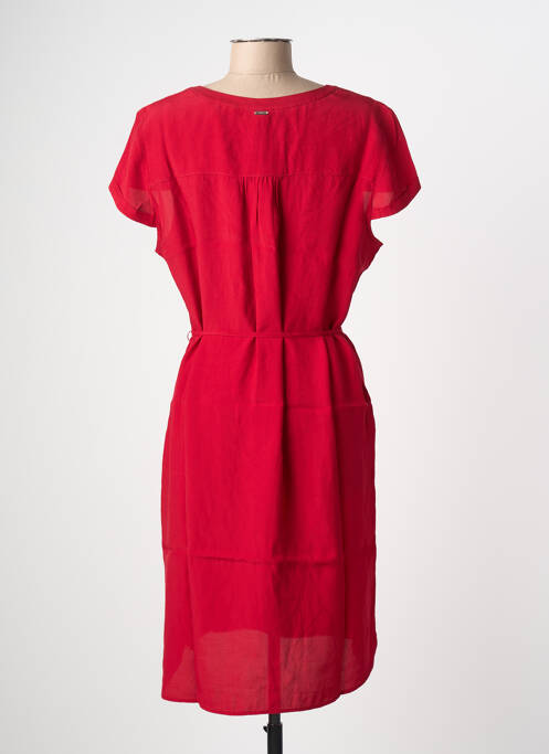 Robe mi-longue rouge STREET ONE femme