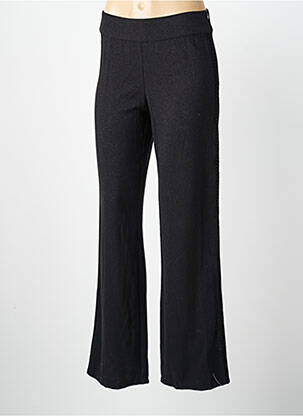 Pantalon large fermeture zip latéral taille normale noir VOODOO femme