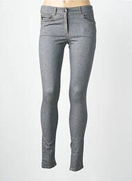 Jeans skinny taille normale taille normale gris VOODOO femme