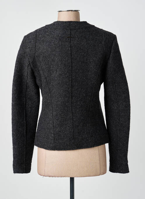 Veste chic col rond gris VOODOO femme