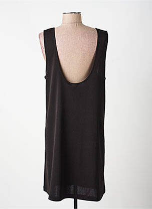 Top stretch sans manche noir VOODOO femme