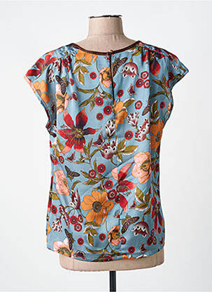 Top manches courtes manches courtes bleu VOODOO femme