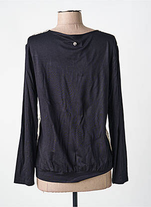 Top imprimé fantaisie manches longues beige VOODOO femme