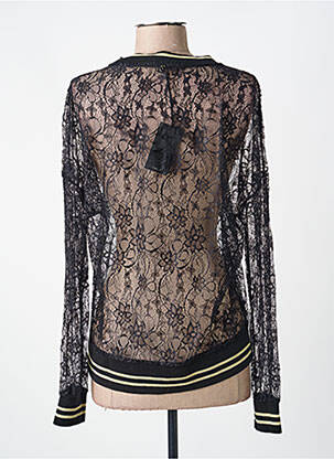 Top stretch manches longues noir VOODOO femme