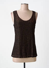 Top stretch sans manche noir VOODOO femme