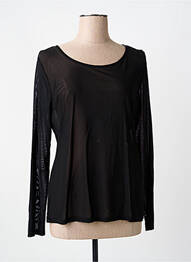 Top stretch manches longues noir VOODOO femme
