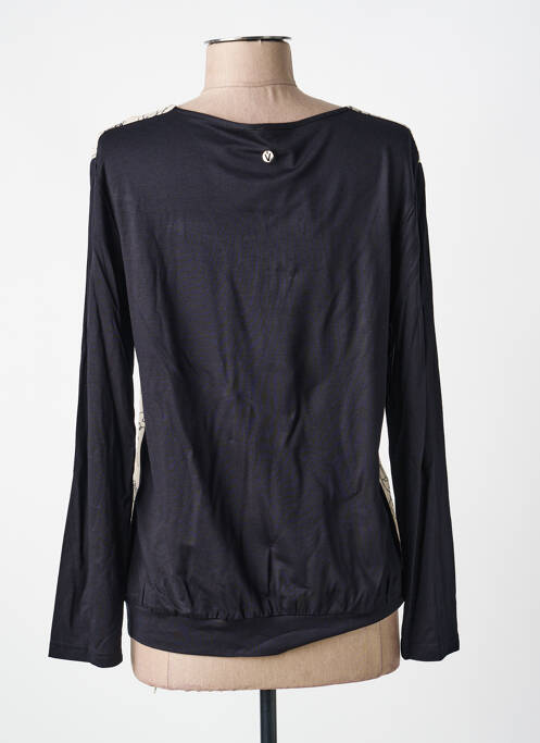 Top imprimé fantaisie manches longues beige VOODOO femme