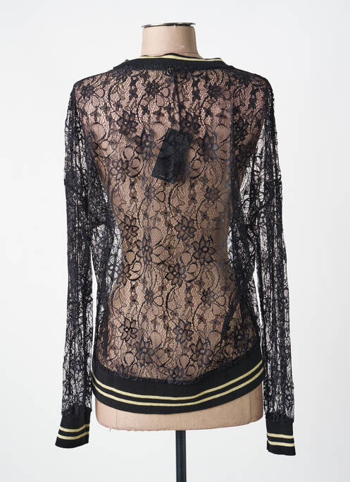 Top stretch manches longues noir VOODOO femme