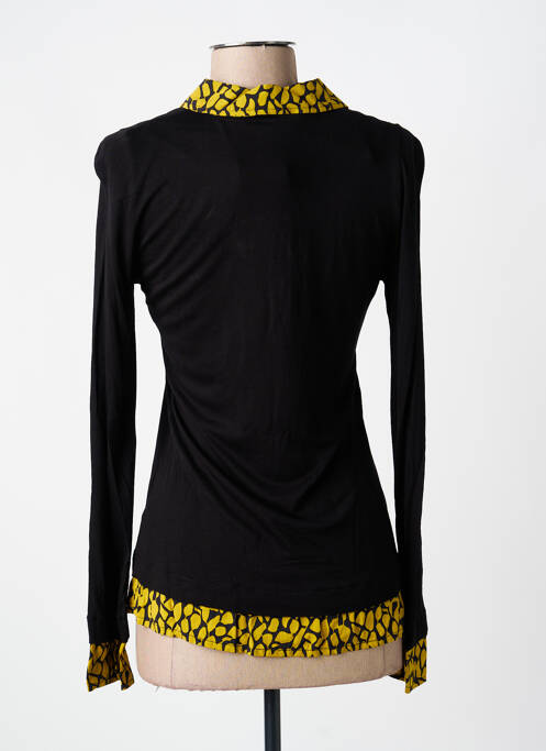 Top stretch manches longues noir VOODOO femme