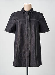 Chemisier manches courtes manches courtes noir MAX MARA femme