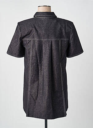 Chemisier coupe cintrée manches courtes noir MAX MARA femme