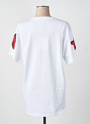 T-shirt coupe droite manches courtes blanc MAX MARA femme