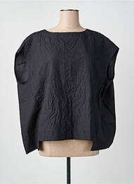 Top manches courtes manches courtes noir PIER ANTONIO GASPARI femme
