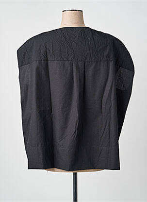 Top manches courtes manches courtes noir PIER ANTONIO GASPARI femme