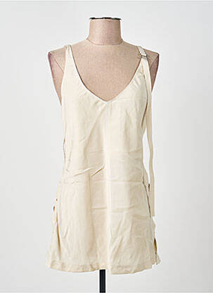 Top manches bretelles ajustables fines bretelles beige SPORTMAX femme