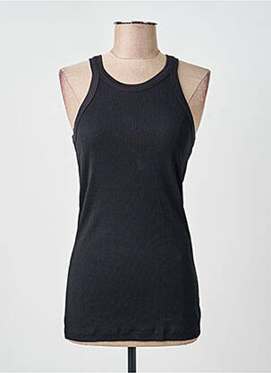 Débardeur coupe ajustée sans manche noir SPORTMAX femme