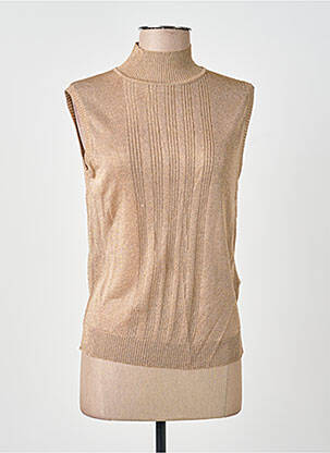 Top stretch sans manche or WEEKEND MAXMARA femme