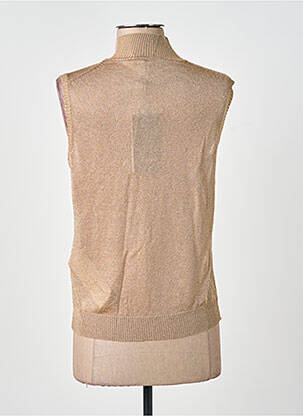 Top stretch sans manche or WEEKEND MAXMARA femme