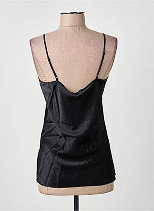 Top manches bretelles ajustables fines bretelles noir MAX MARA femme