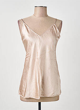 Top manches bretelles ajustables fines bretelles rose MAX MARA femme