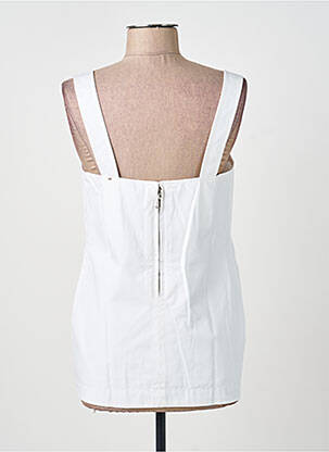 Top imprimé fantaisie fines bretelles beige SPORTMAX femme
