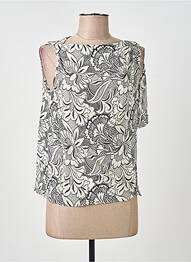 Top coupe fluide sans manche noir WEEKEND MAXMARA femme