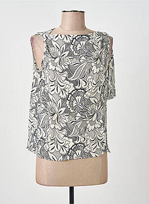Top coupe fluide sans manche noir WEEKEND MAXMARA femme