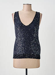 Top stretch sans manche bleu WEEKEND MAXMARA femme