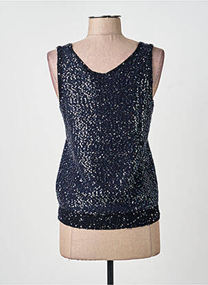 Top stretch sans manche bleu WEEKEND MAXMARA femme