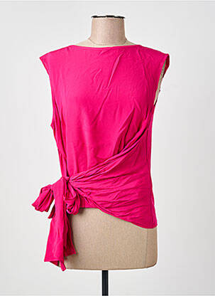 Top manches courtes manches courtes rose WEEKEND MAXMARA femme