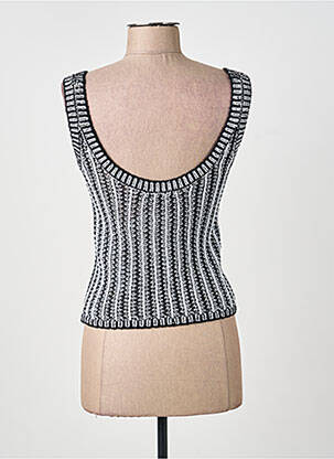 Top stretch sans manche noir MAX MARA femme