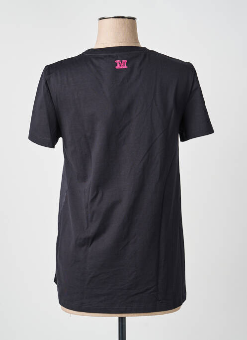 T-shirt imprimé fantaisie manches courtes noir MAX MARA femme