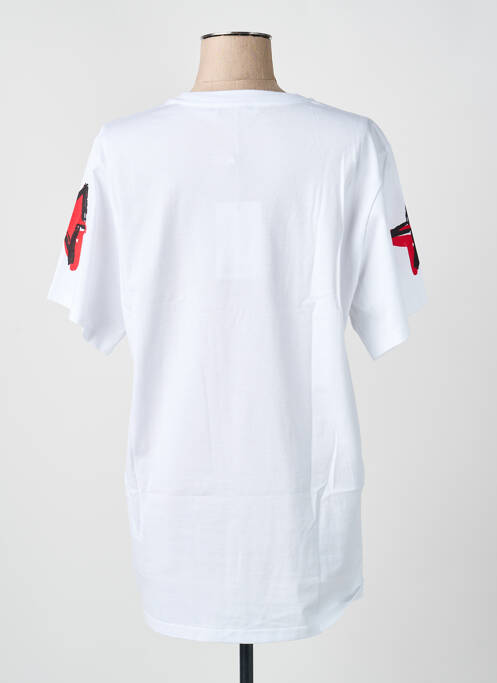 T-shirt coupe droite manches courtes blanc MAXMARA femme