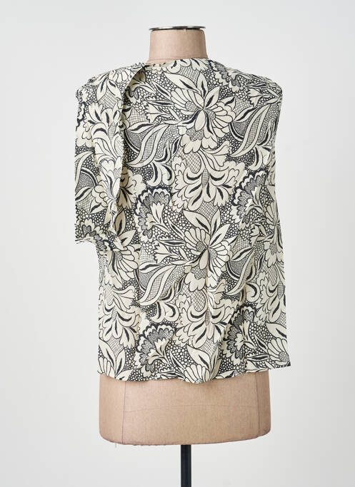 Top coupe fluide sans manche noir WEEKEND MAXMARA femme