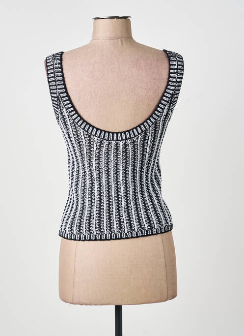 Top stretch sans manche noir MAX MARA femme