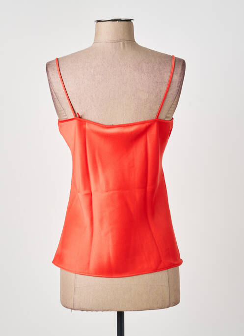 Top coupe cintrée fines bretelles orange PENNYBLACK femme