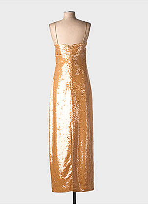 Robe longue sans manche sans manche orange MAX MARA femme