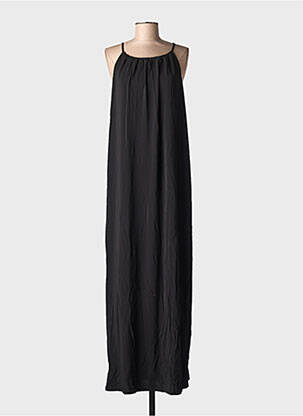 Robe longue sans manche sans manche noir MAX MARA femme