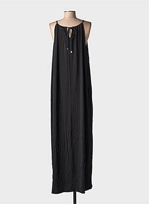 Robe longue sans manche sans manche noir MAX MARA femme