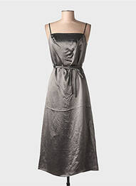 Robe mi-longue sans manche sans manche vert MM BY MAXMARA femme