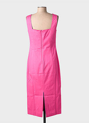 Robe mi-longue sans manche sans manche rose MAX MARA femme