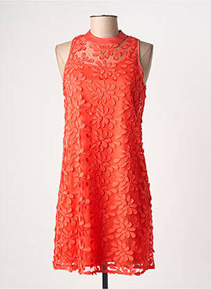 Robe courte sans manche sans manche orange PENNYBLACK femme