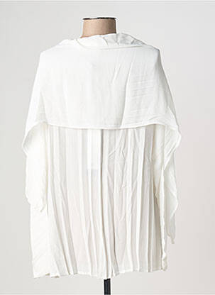 Blouse col rond manches longues blanc PIER ANTONIO GASPARI femme