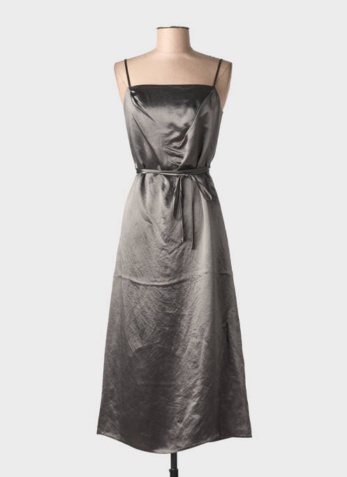 Robe mi-longue sans manche sans manche vert MM BY MAXMARA femme