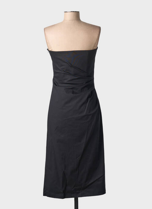 Robe mi-longue sans manche sans manche noir MAX MARA femme