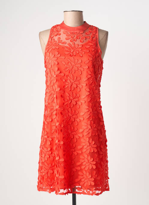 Robe courte sans manche sans manche orange PENNYBLACK femme