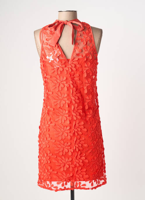 Robe courte sans manche sans manche orange PENNYBLACK femme