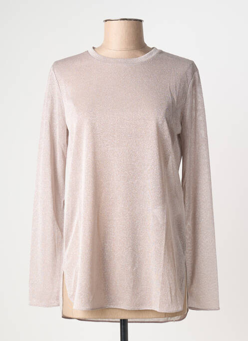 T-shirt manches longues manches longues beige MAX MARA femme